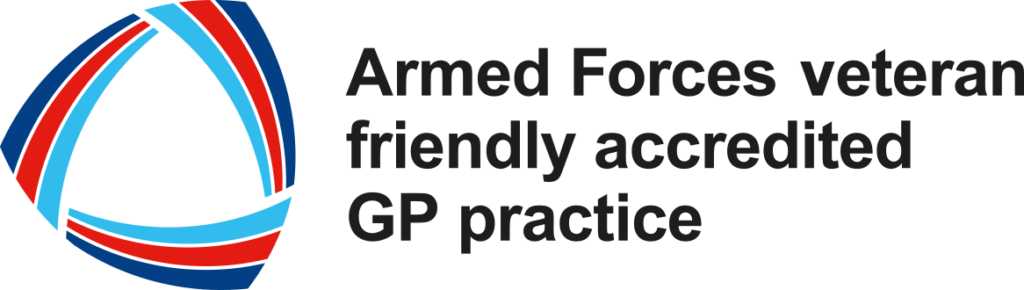 Armed Forces veteran friendly accredited GP practice